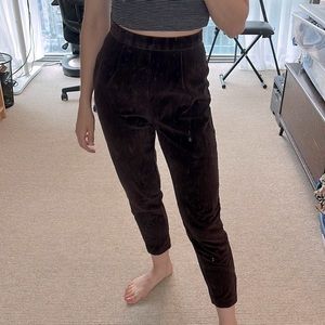 Brown corduroy riding pants